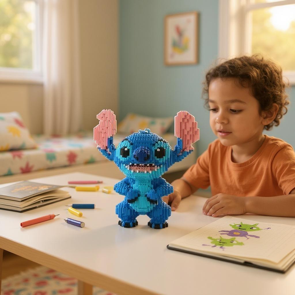 Stitch & Angel 3D Puzzle